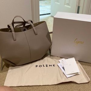 Polene Cyme Taupe Bag